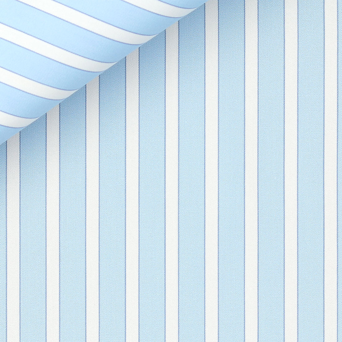 Twill Stripes Blue