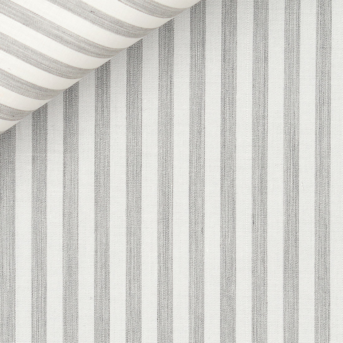 Twill Stripes Grey