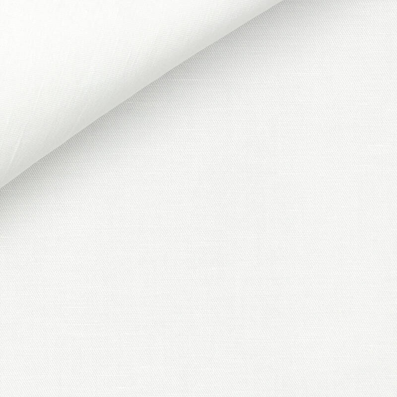 Twill Plain White