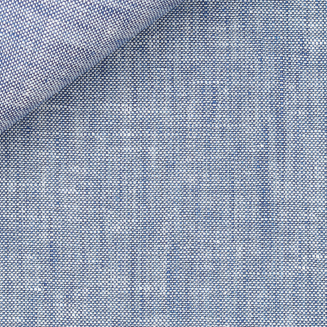Linen Plain Blue