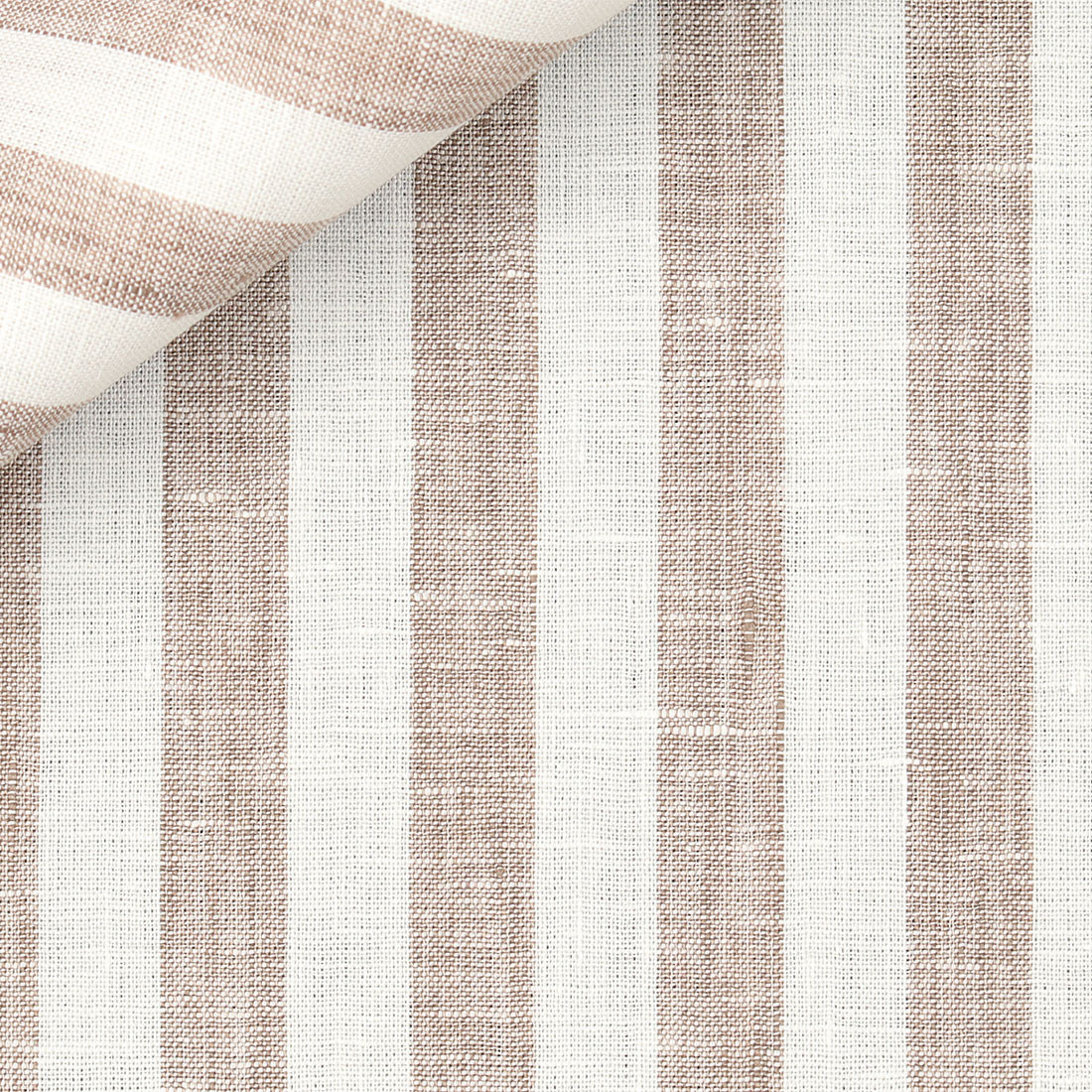 Linen Stripes Brown