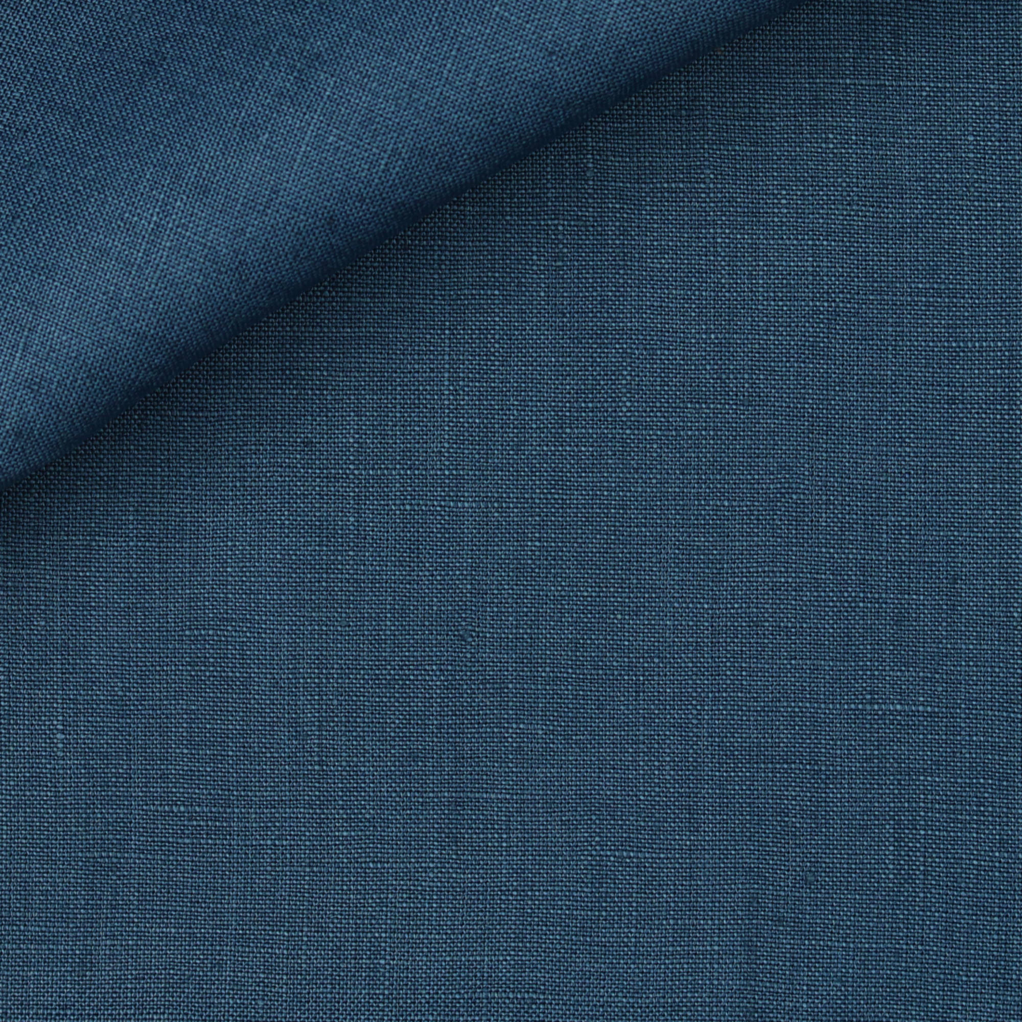 Linen Plain Blue