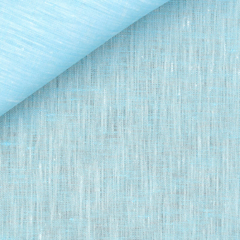 Linen Plain Blue