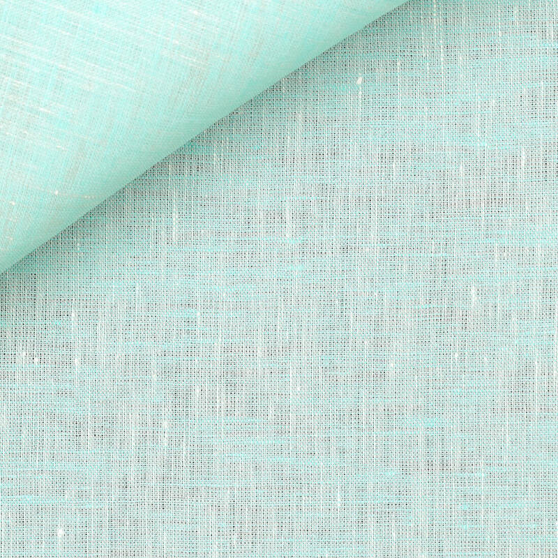 Linen Plain Turquoise