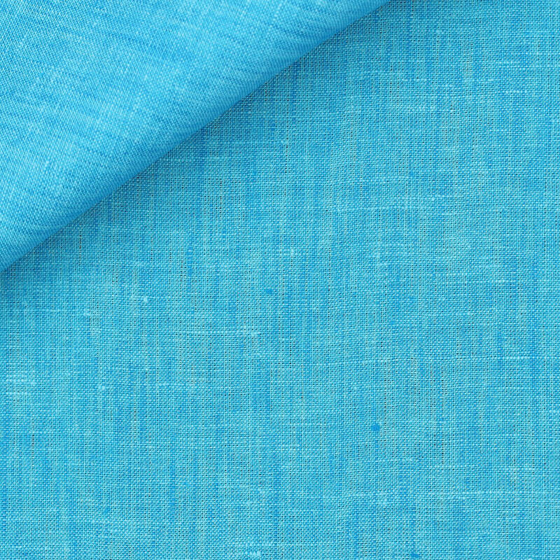 Linen Plain Turquoise