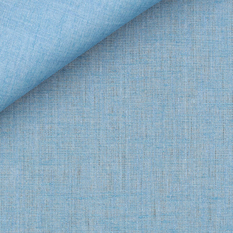 Linen Plain Blue