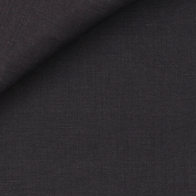 Linen Plain Black