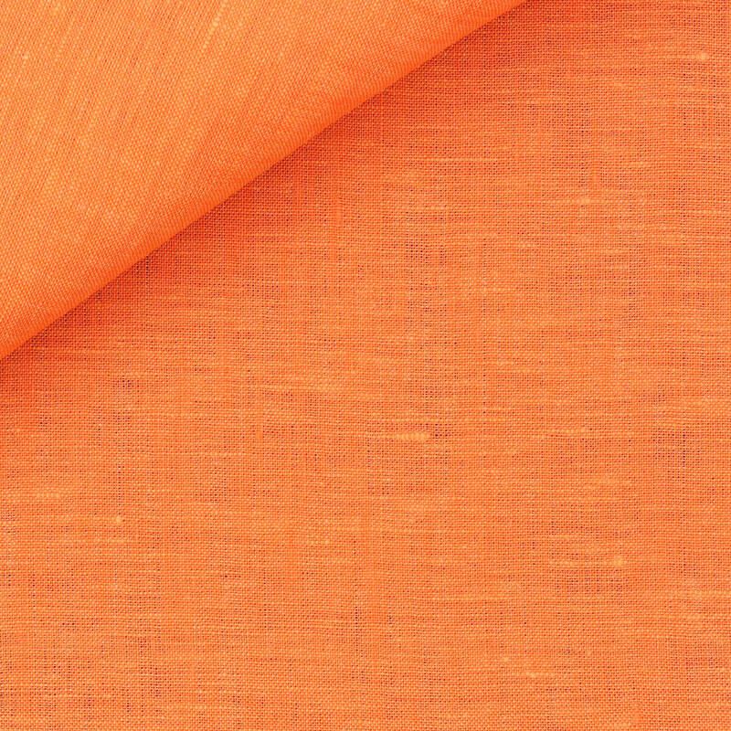 Linen Plain Orange