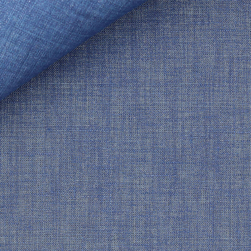 Linen Plain Blue