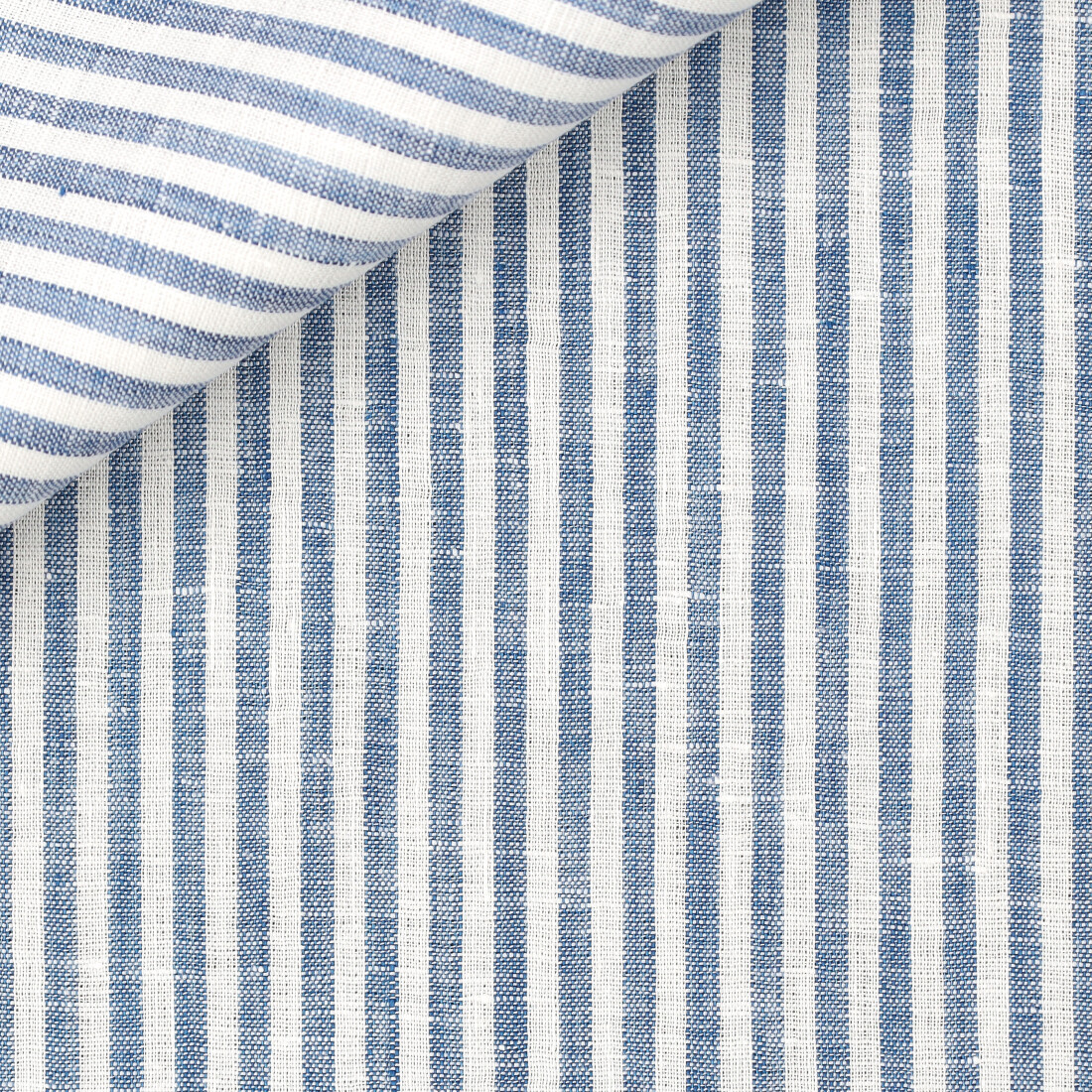 Linen Stripes Blue