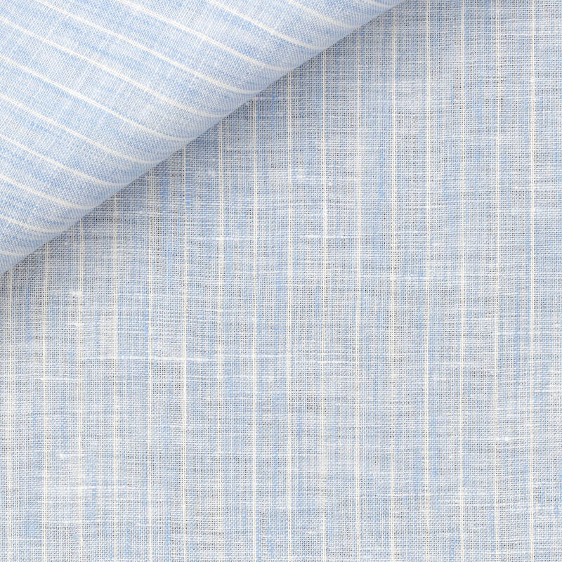 Linen Stripes Blue