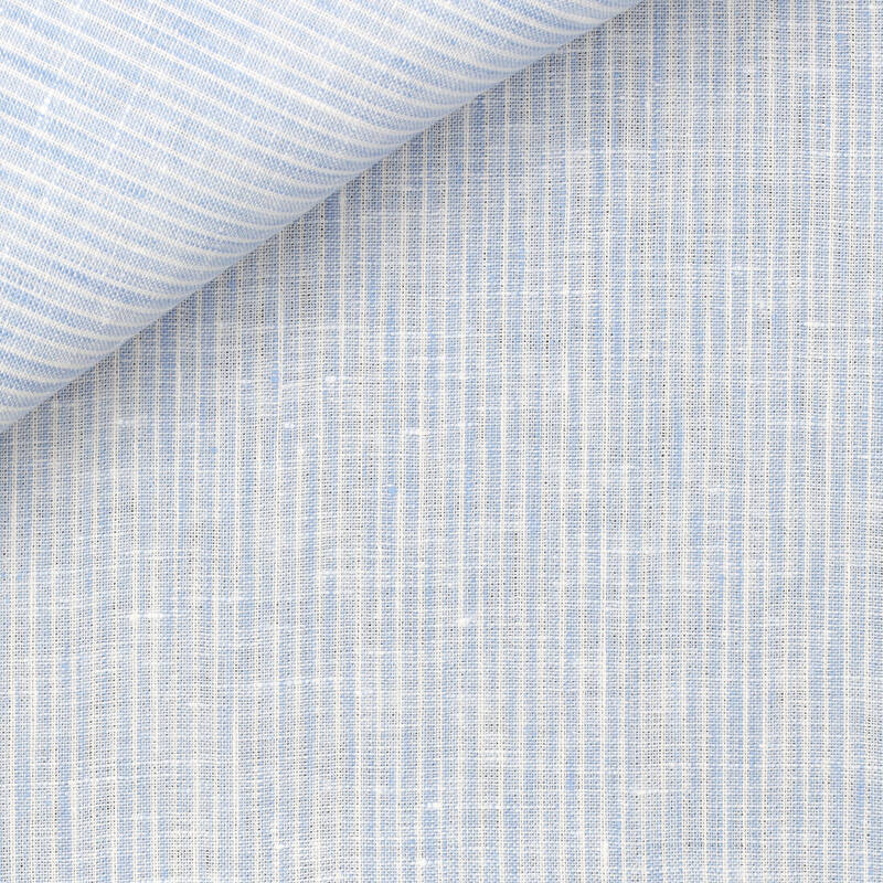 Linen Stripes Blue