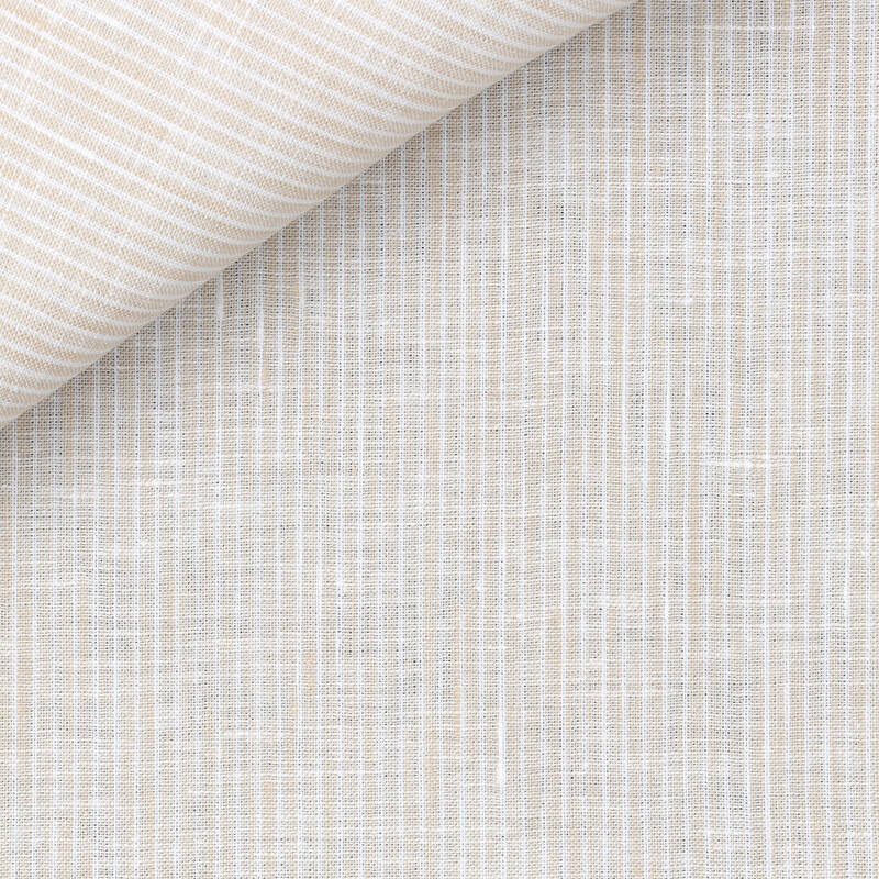 Linen Stripes Beige