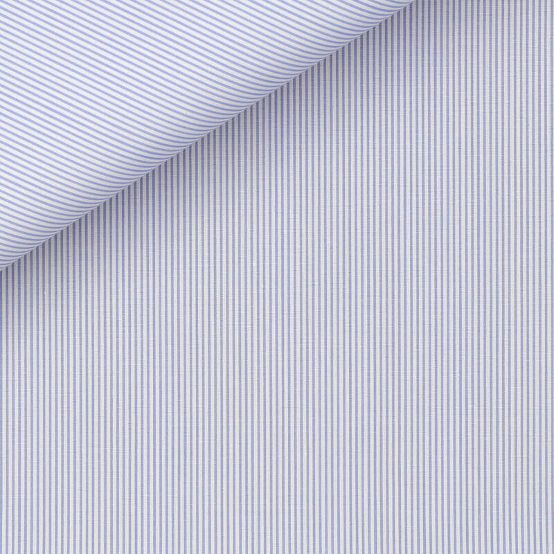 Poplin Stripes Blue
