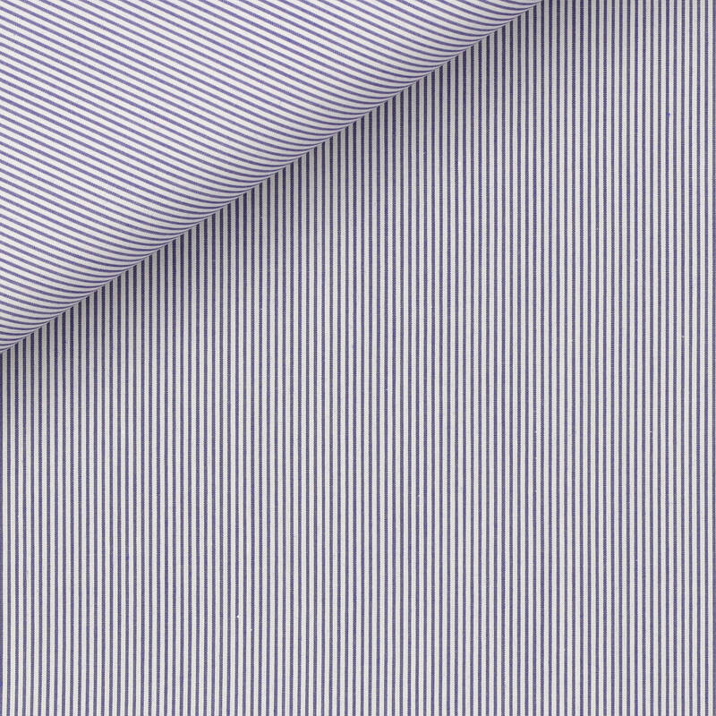 Poplin Stripes Blue
