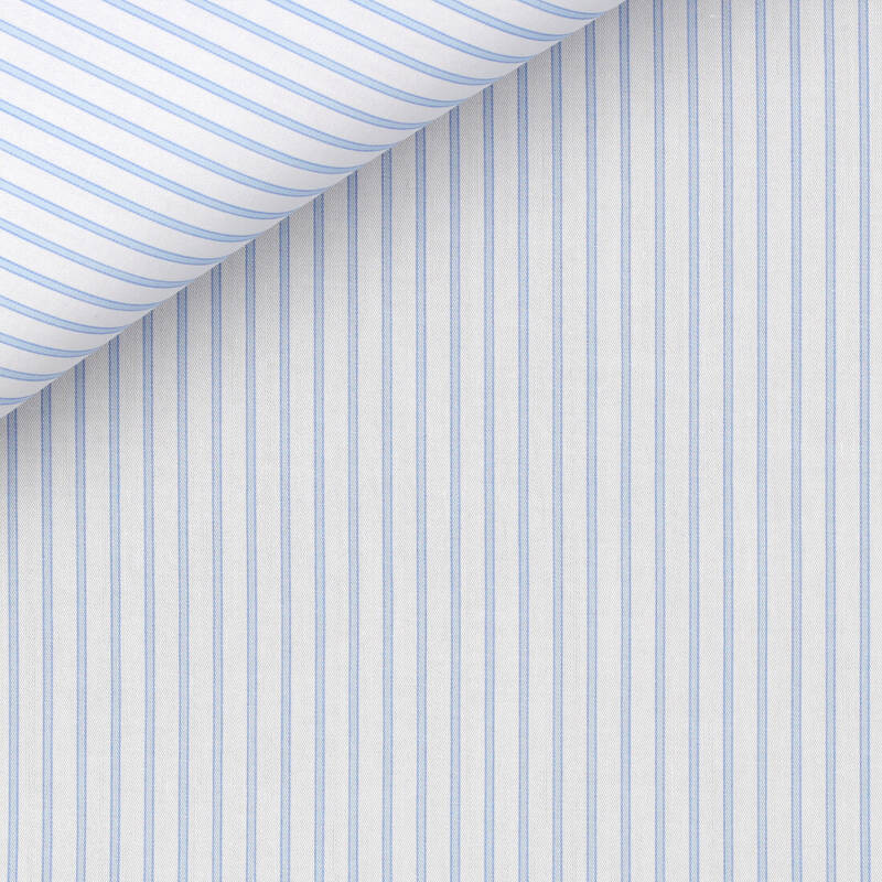 Twill Stripes Blue