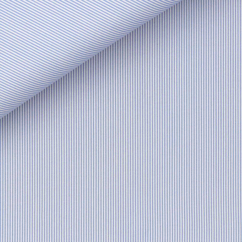 Poplin Stripes Blue