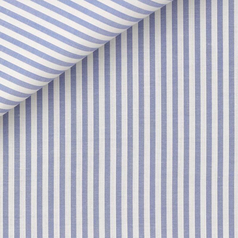 Chambray Stripes Blue