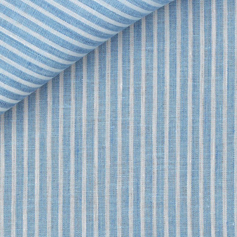 Linen Stripes Turquoise