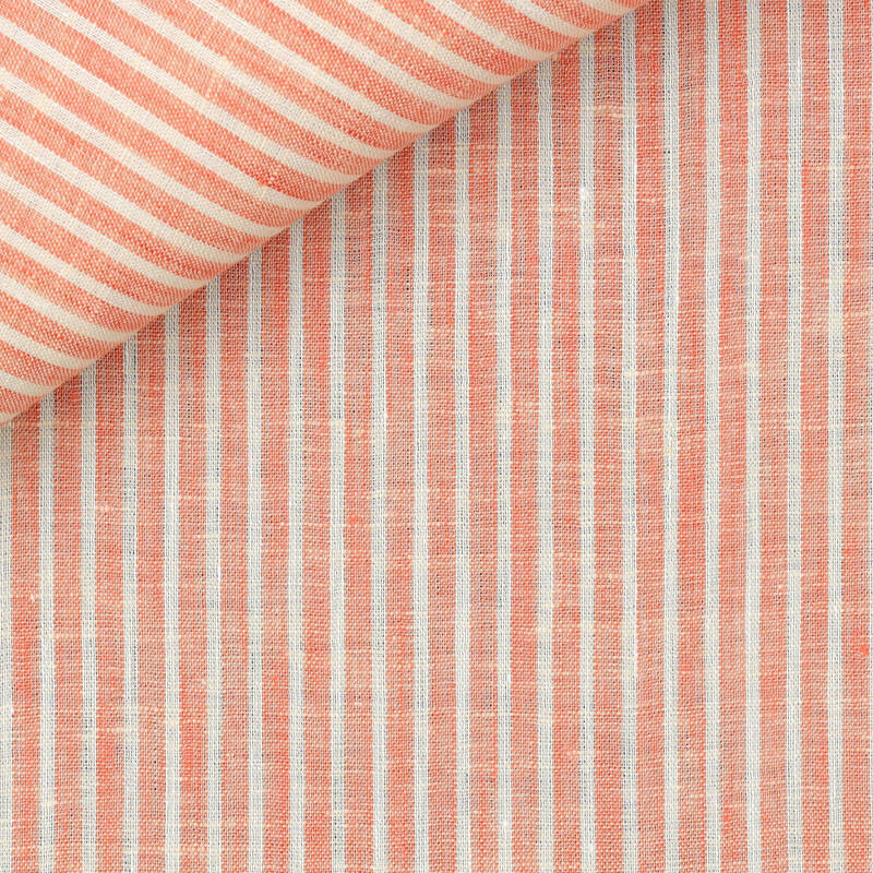 Linen Stripes Orange