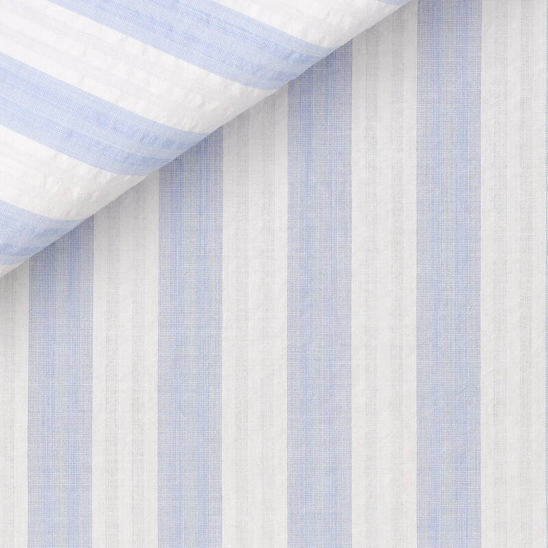 Seersucker Stripes Blue