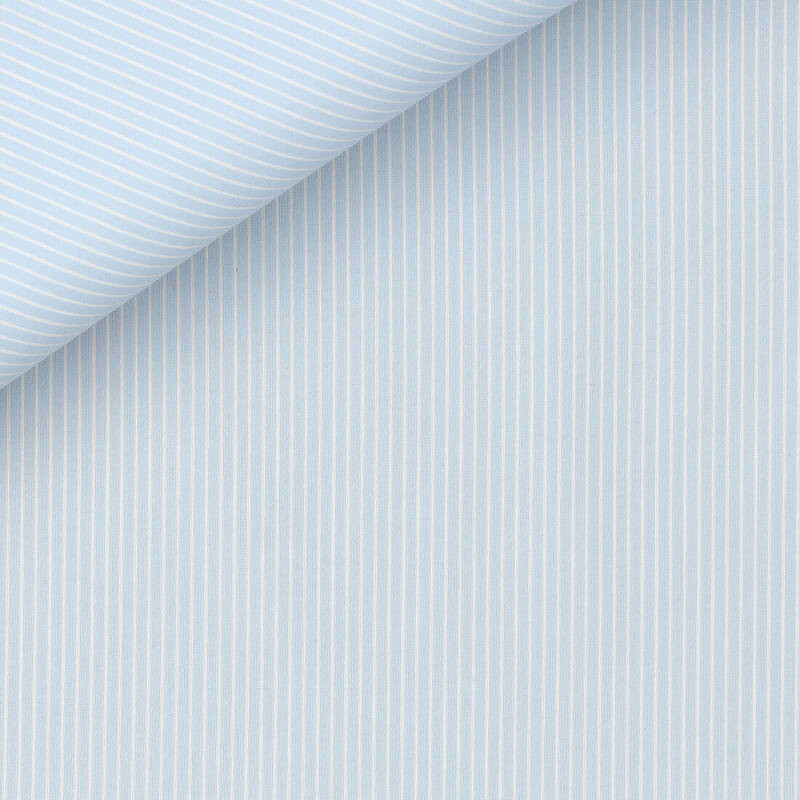 Poplin Stripes Blue
