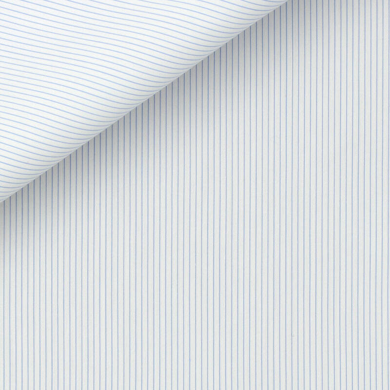 Poplin Stripes Blue