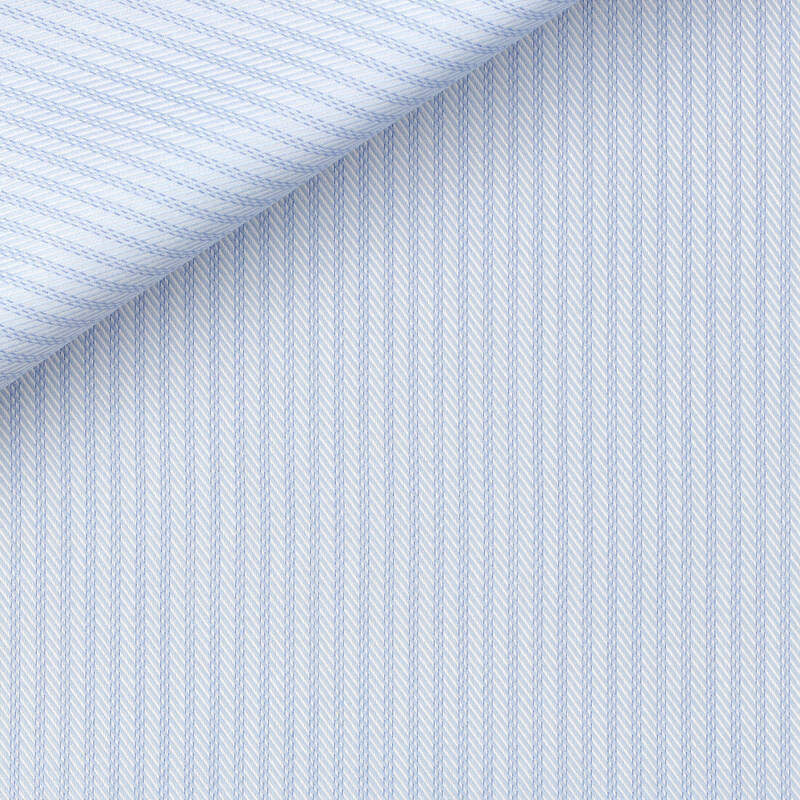 Twill Stripes Blue