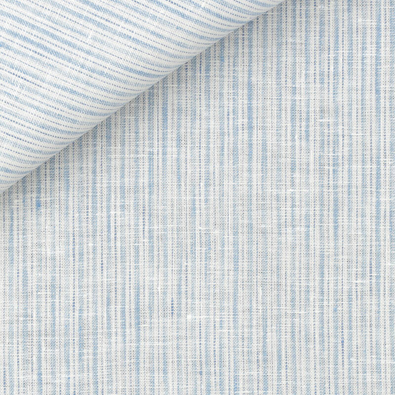 Linen Stripes Blue