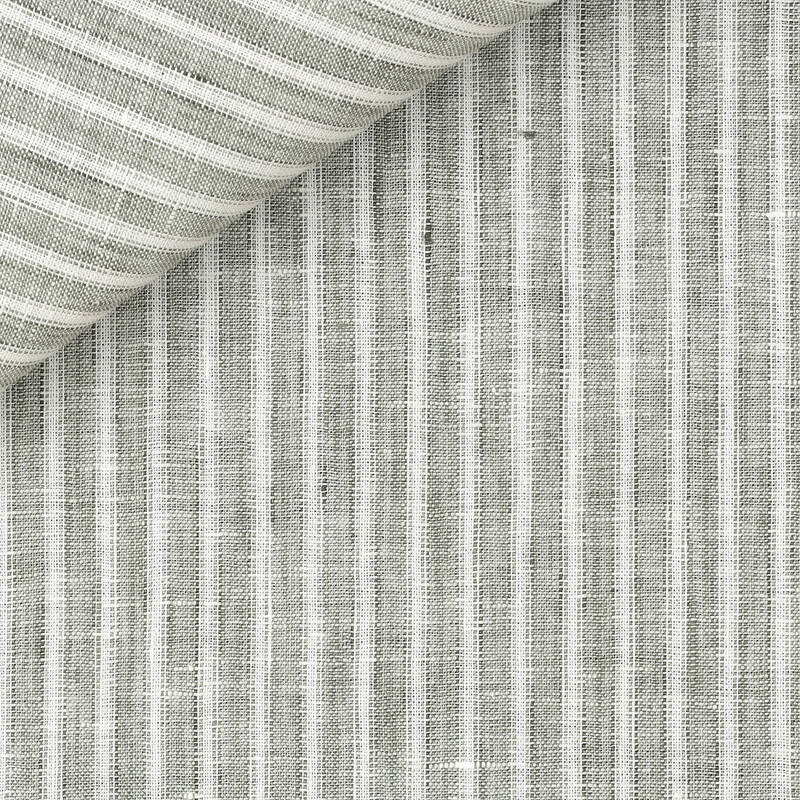 Linen Stripes Green