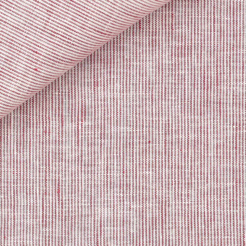 Linen Stripes Bordeaux