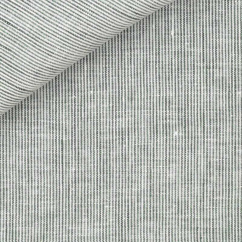 Linen Stripes Green