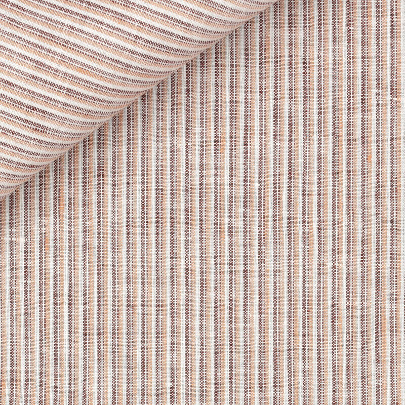 Linen Stripes Brown