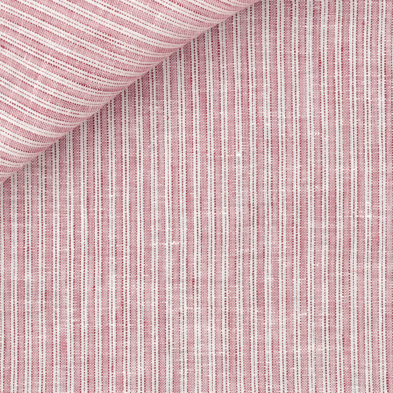 Linen Stripes Bordeaux