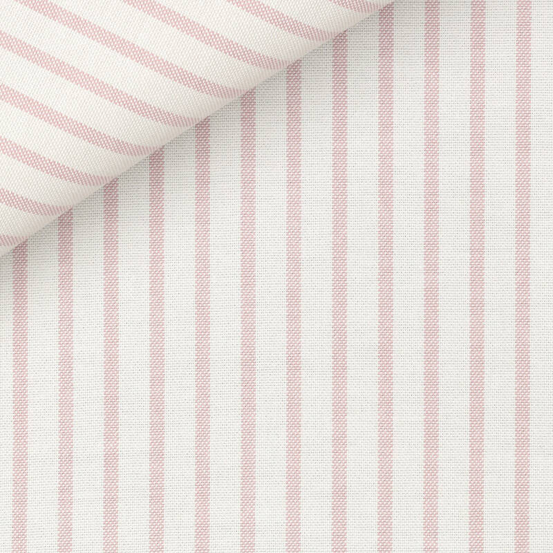Oxford Stripes Pink Beige