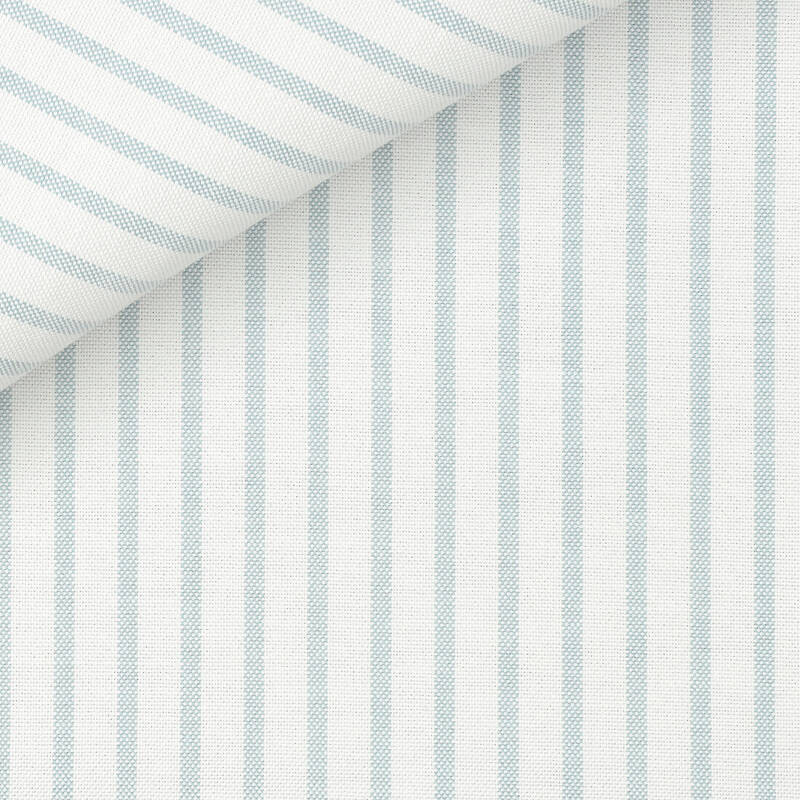 Oxford Stripes Beige Blue