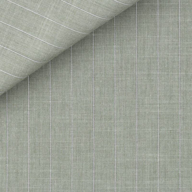 Twill Stripes Green