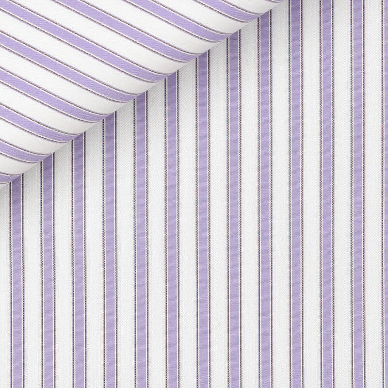 Mixed Stripes Purple Brown