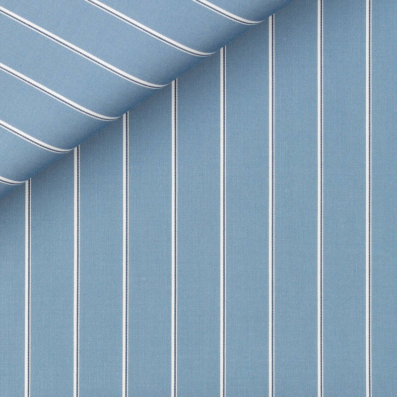 Satin Stripes Blue