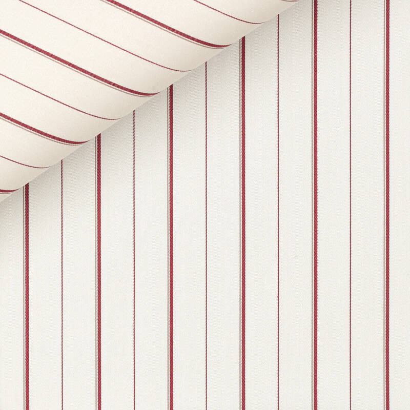 Satin Stripes Bordeaux