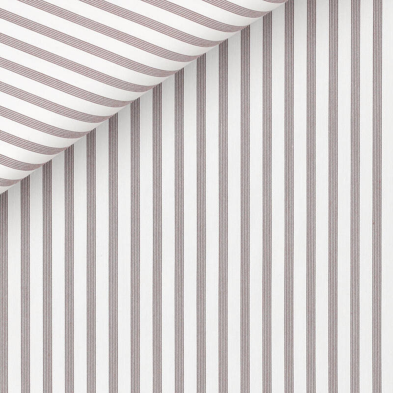 Poplin Stripes Brown