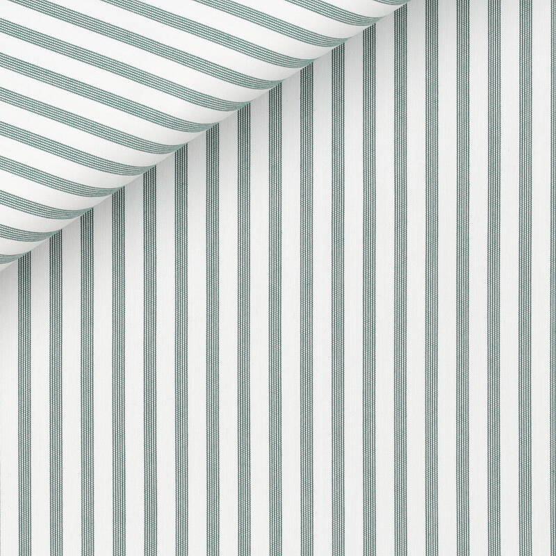Poplin Stripes Green