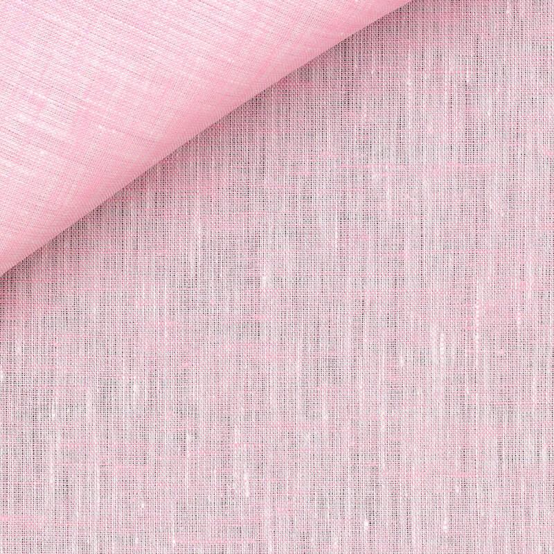 Linen Plain Pink