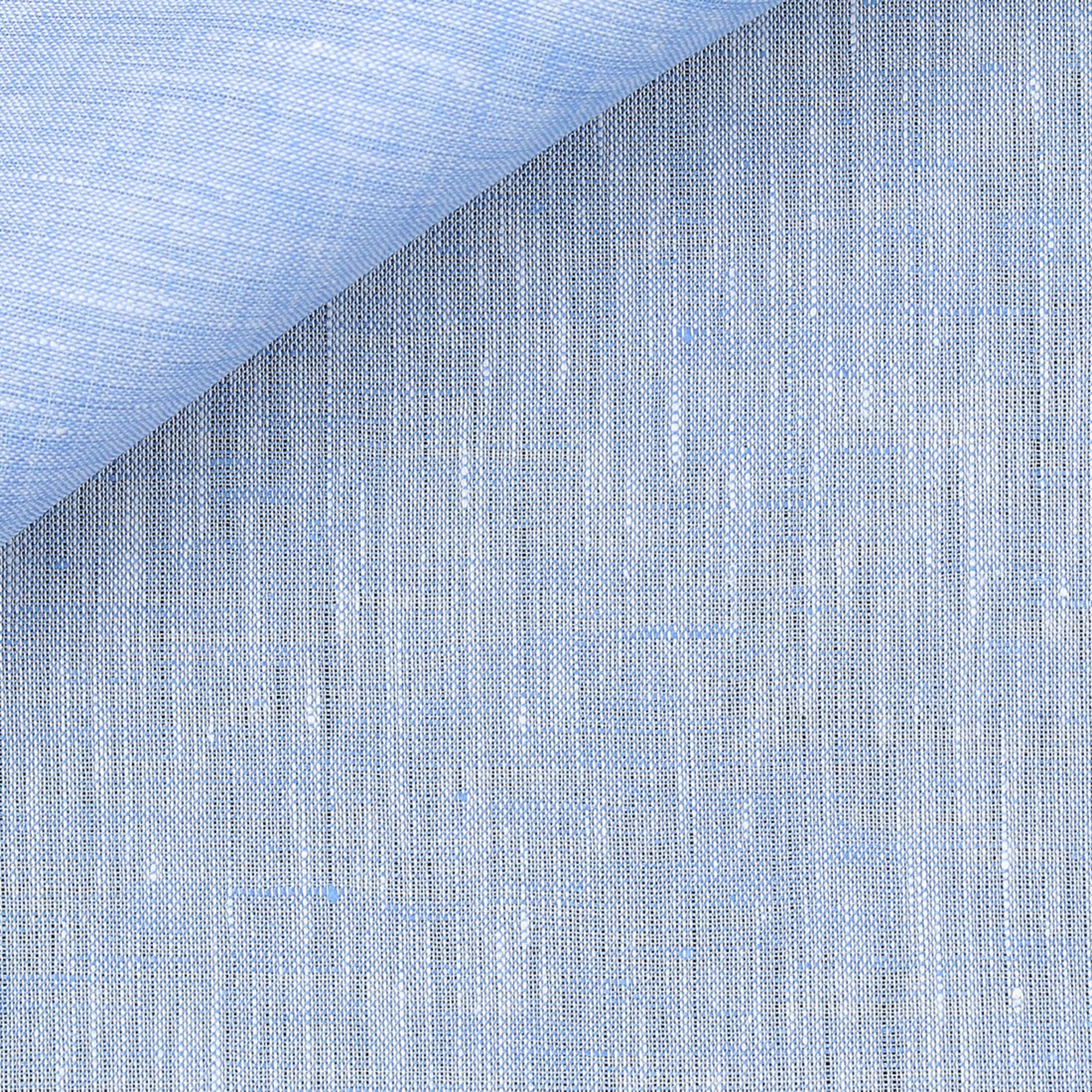 Linen Plain Blue