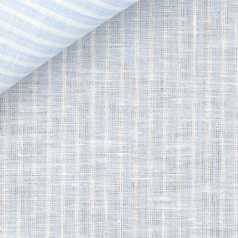 Linen Stripes Blue