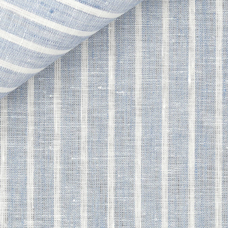 Linen Stripes Blue