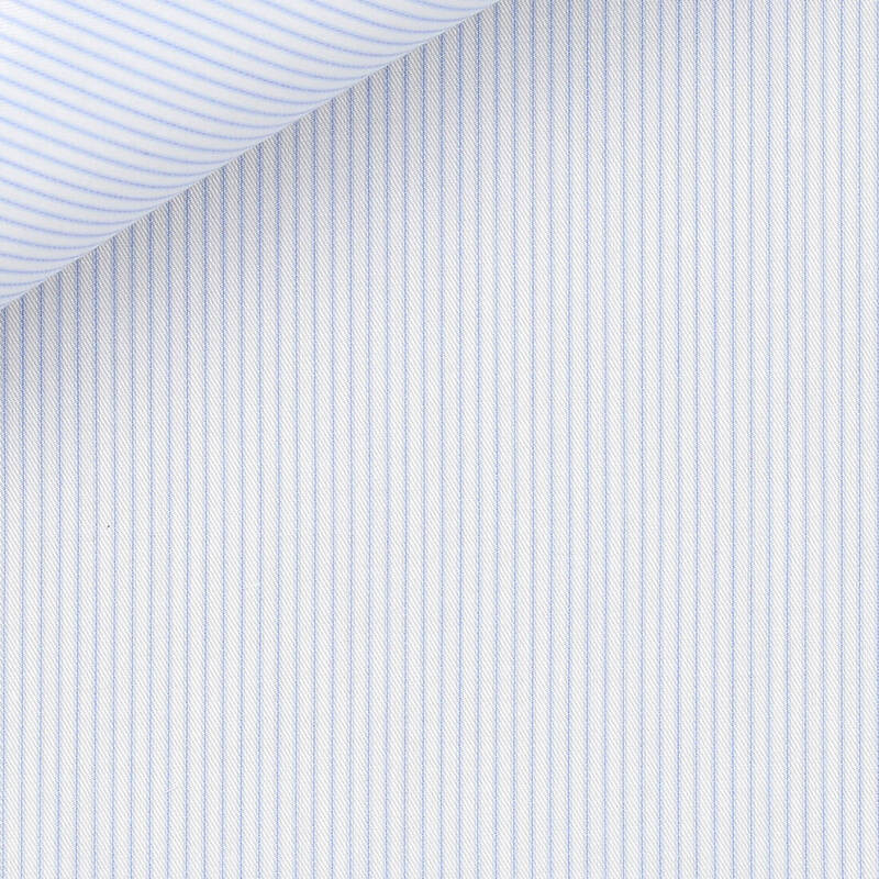 Twill Stripes Blue
