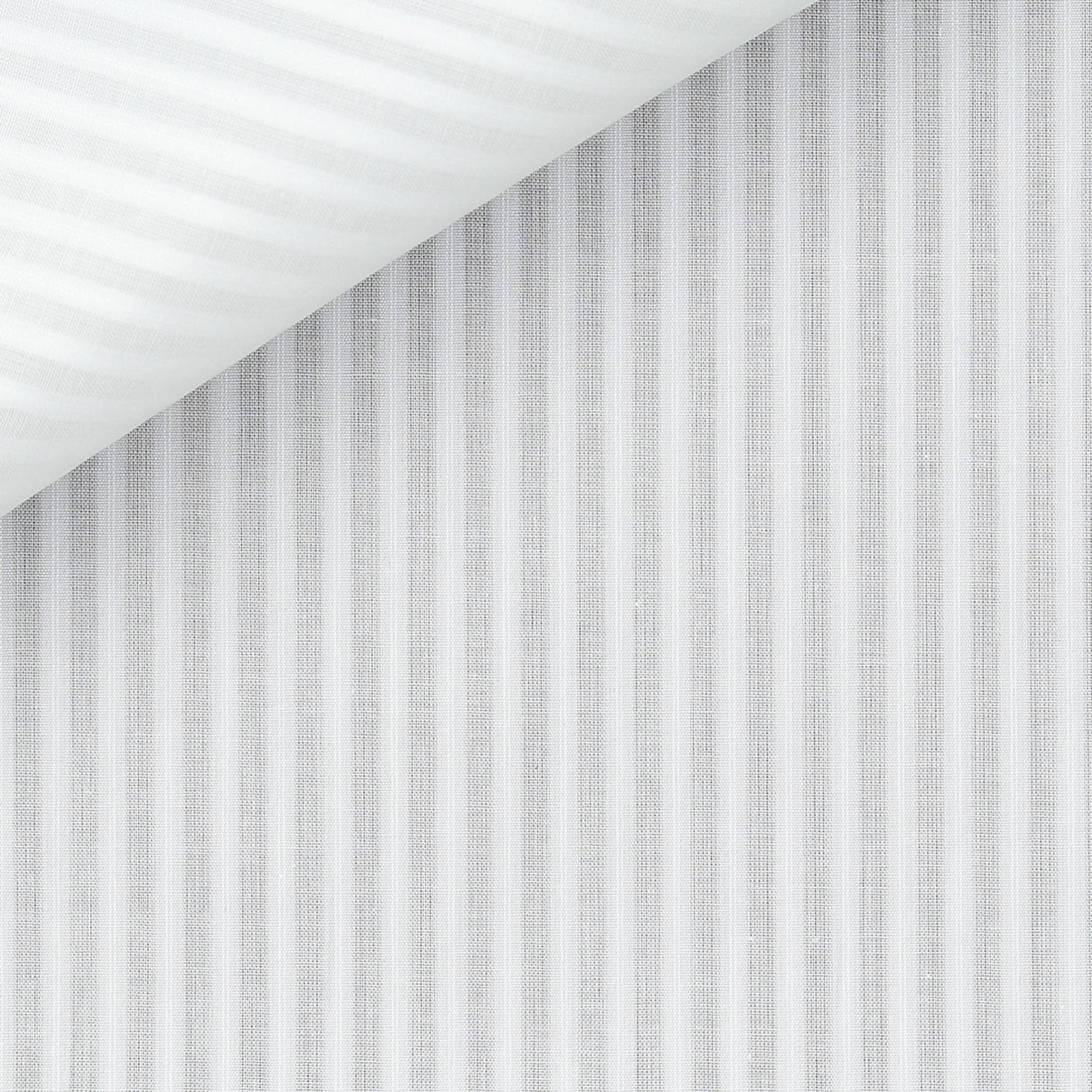 Poplin Stripes White