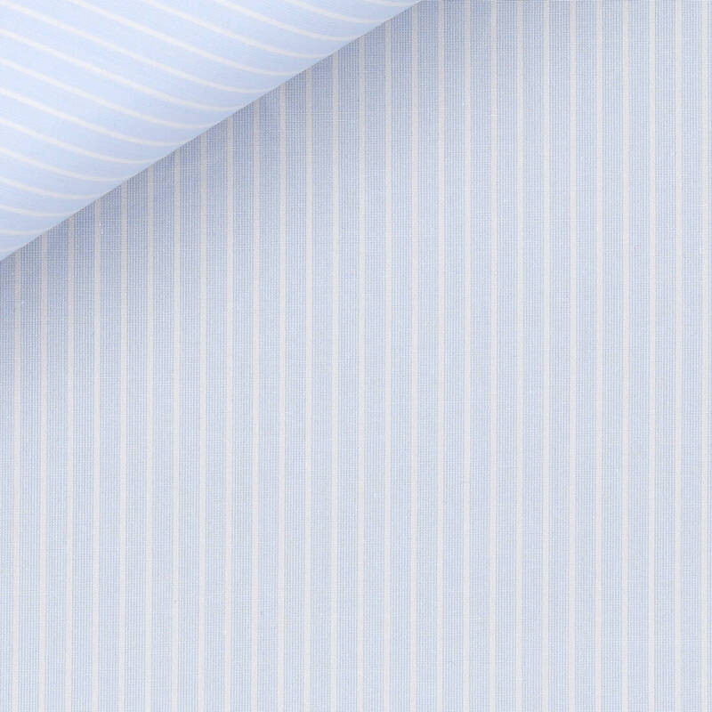 Poplin Stripes Blue