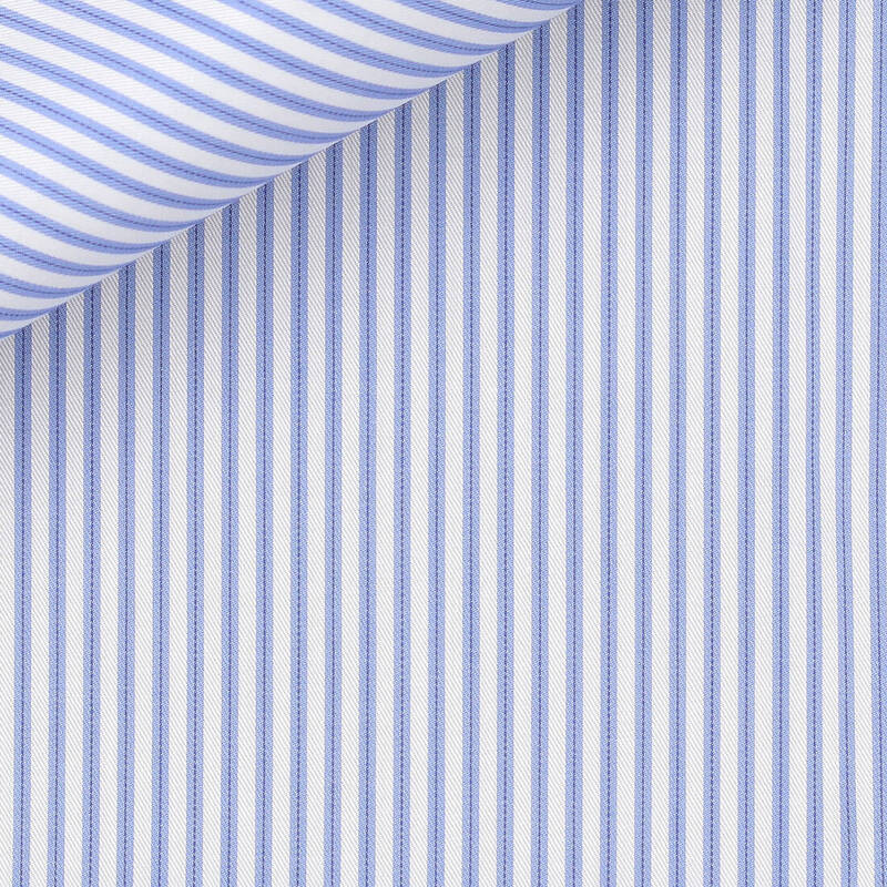 Twill Stripes Blue
